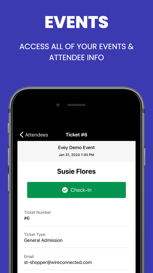 #3. Evey Events - Check-In Manager (iOS) 由: StayTuned Digital