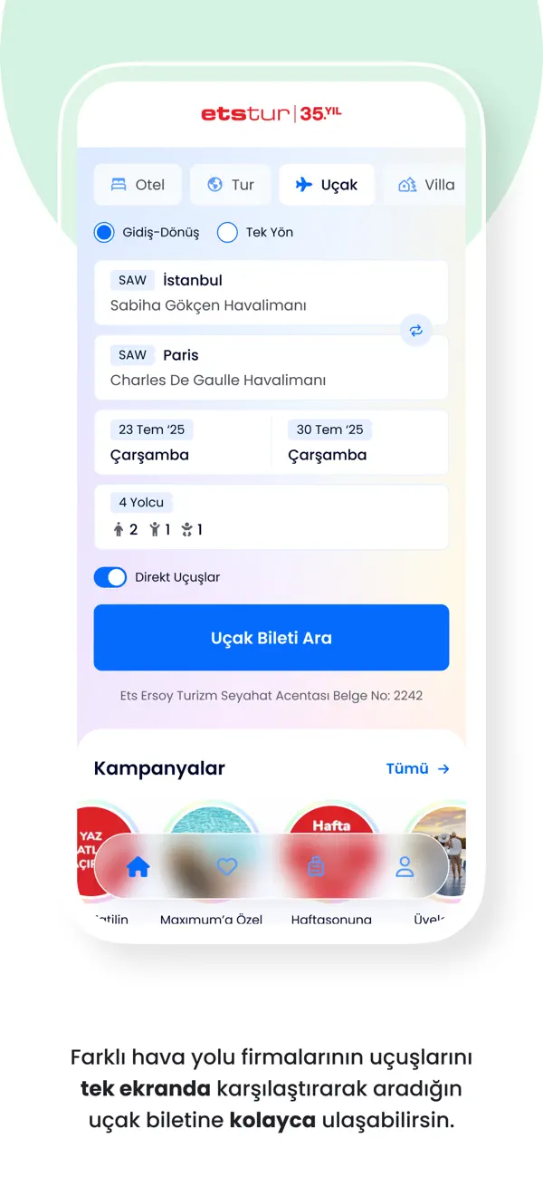 Screenshot #3 pour Etstur: Otel & Tur & Tatil