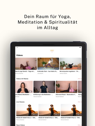 WANDA YOGA iPad screenshot