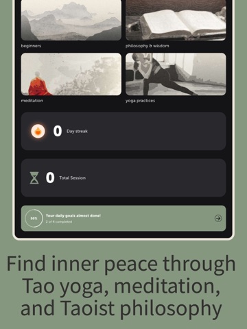 Taoist Yoga & Meditation iPad screenshot
