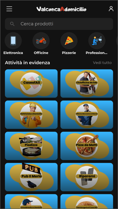 Valconca a Domicilio Screenshot