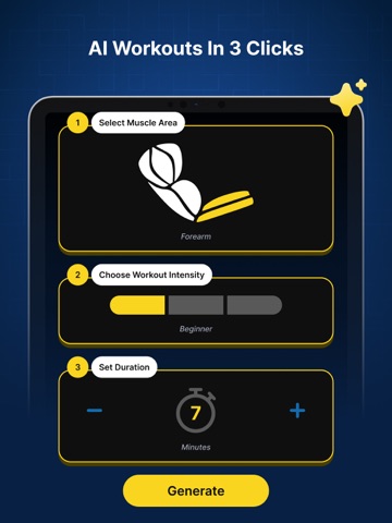 Armify: Arm & Biceps Workout iPad screenshot