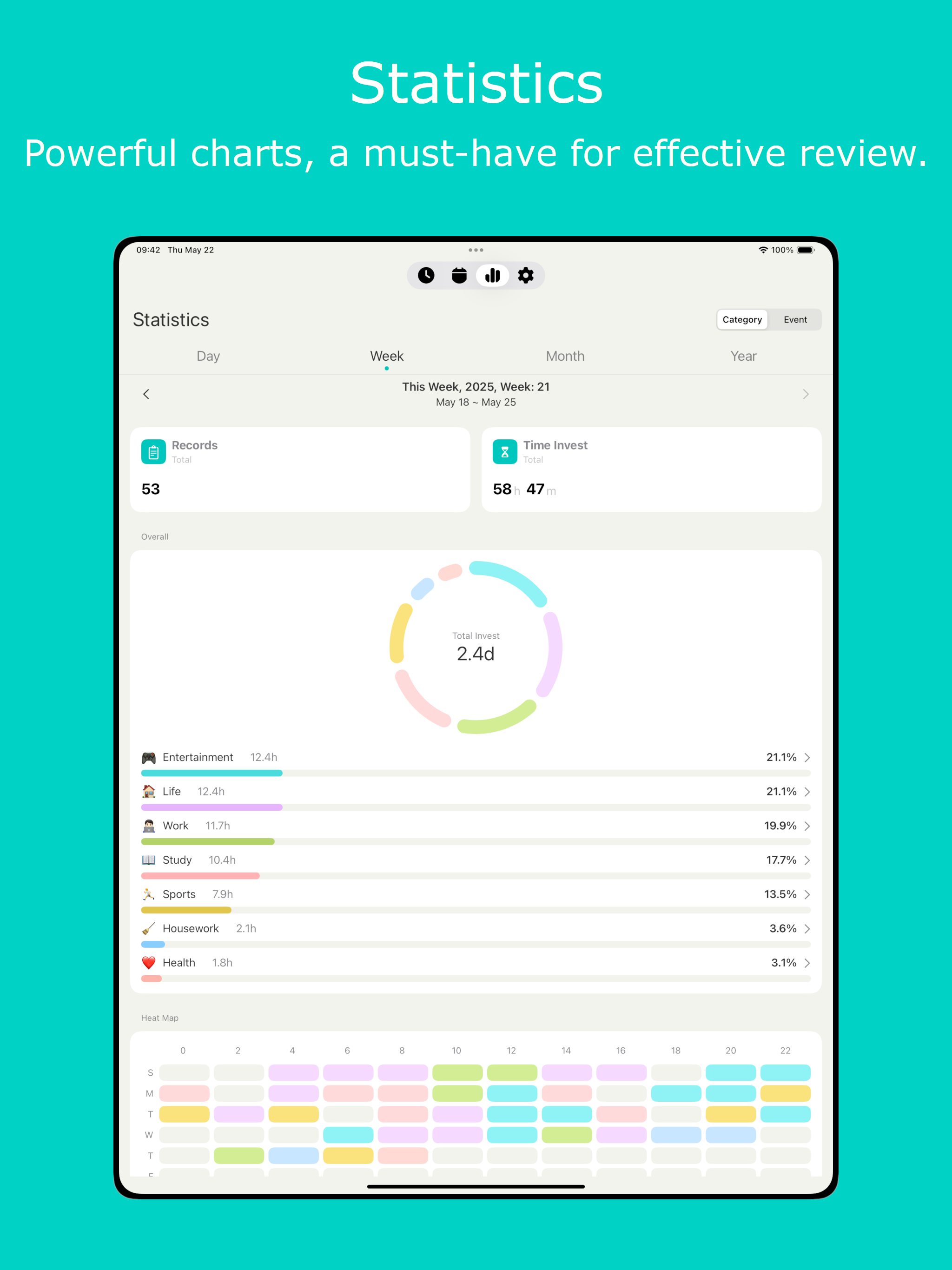 Hours: Time Log & Work Tracker