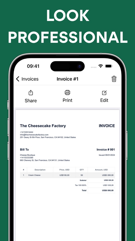 #2. Invoice Maker for Contractors (iOS) 由: Supernova Ltd.