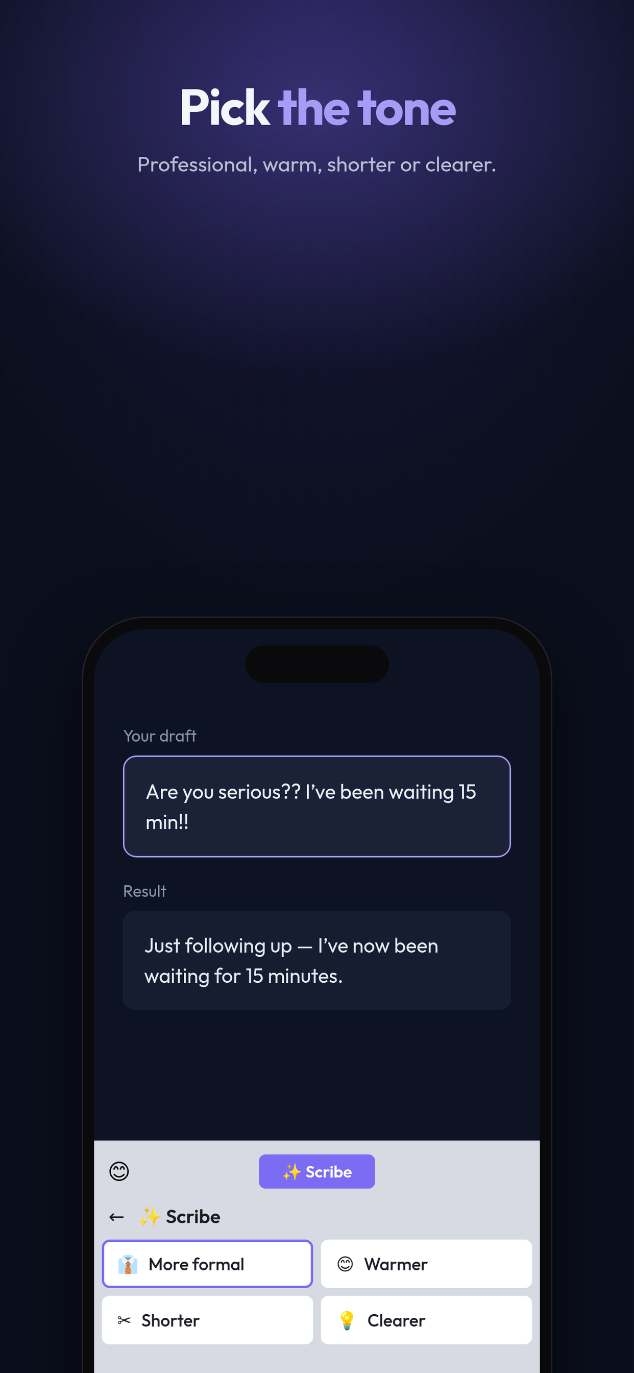 Scribe Keyboard screenshot 4
