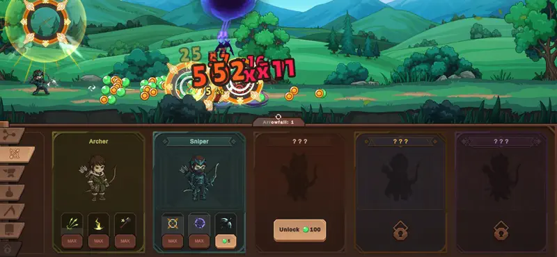 Zad Archery: Idle RPG screenshot 2 of 6