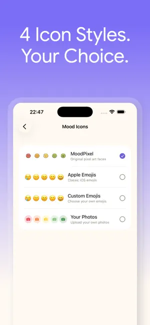 MoodPixel: Year in Pixels screenshot 1