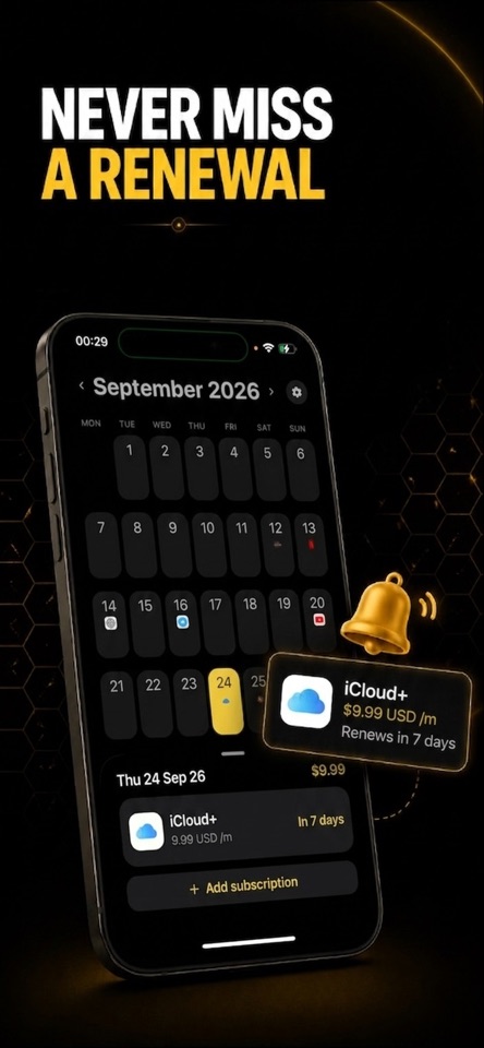 SubscriBee: Sub Manager screenshot 4