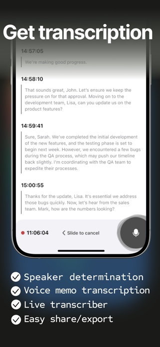Voice Memos: Audio Notes Screenshot 2 of 3