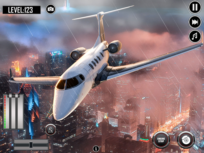 Airplane Flying 3D Sky Flight