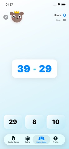 Brain Training & Snake Math Screenshot 4 of 7
