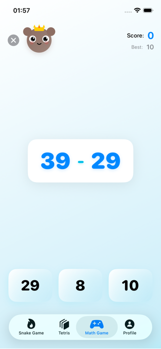 Brain Training & Snake Math Screenshot 4 of 7