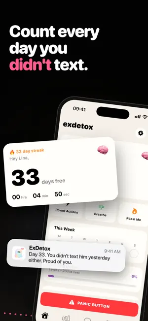 ExDetox: No Contact & Breakup screenshot 2