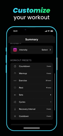 HIIT & Tabata: Interval Timer Screenshot 6 of 6