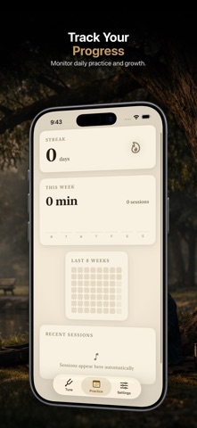 PitchLab: Tuner & Metronome iPhone screenshot