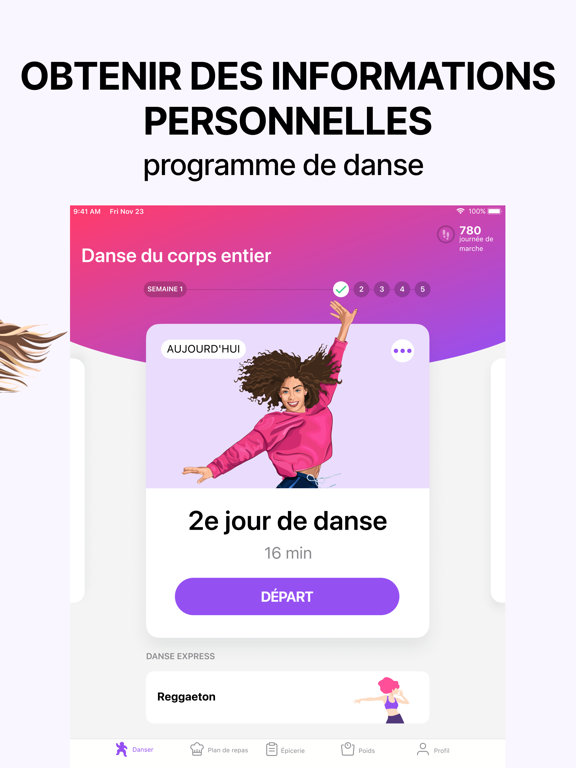 Screenshot #5 pour Danse : perte poids maison