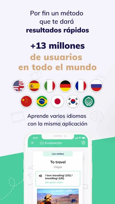 MosaLingua: Curso de idiomas screenshot 1 of 8