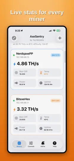 Screenshot von BlockSeeker auf dem iPhone 1