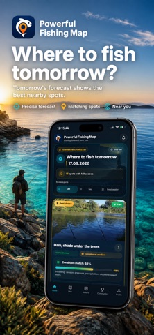 Powerful Fishing Map Screenshot 2 of 8