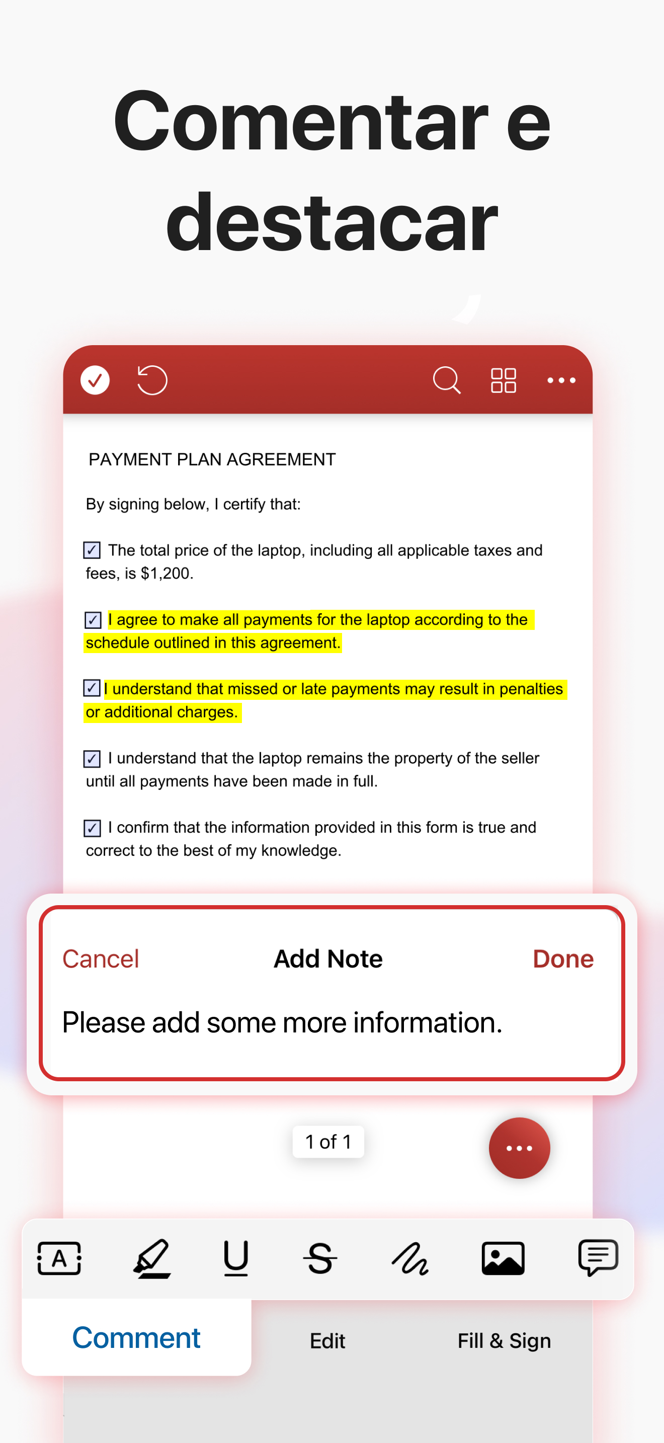 MobiPDF: Digitalize e edite
