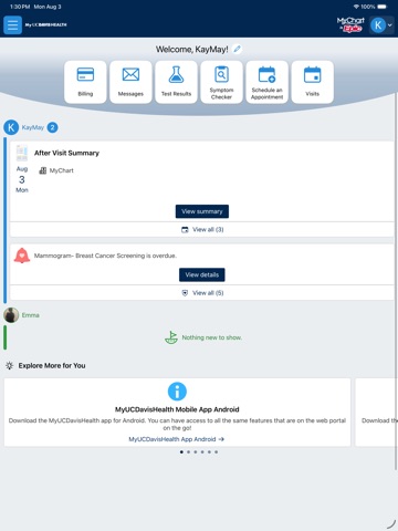 App screenshot