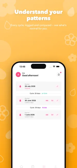 Bloome: Period Cycle Tracker screenshot 4