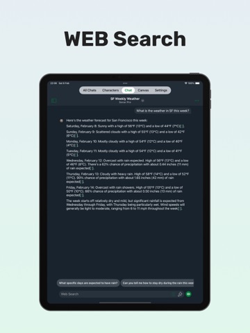 Xenova: AI Chat & Assistant iPad screenshot