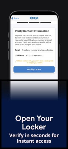 Binbox Smart Lockers Screenshot 4 of 5