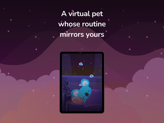 Pocket Kado: Sleep & Relax Pet iPad screenshot 2 - Health & Fitness app