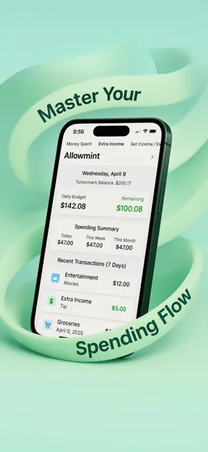 Daily Budget App: Allowmint screenshot 1