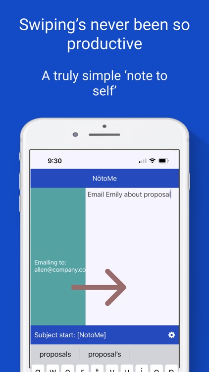 Email Myself - Note to self