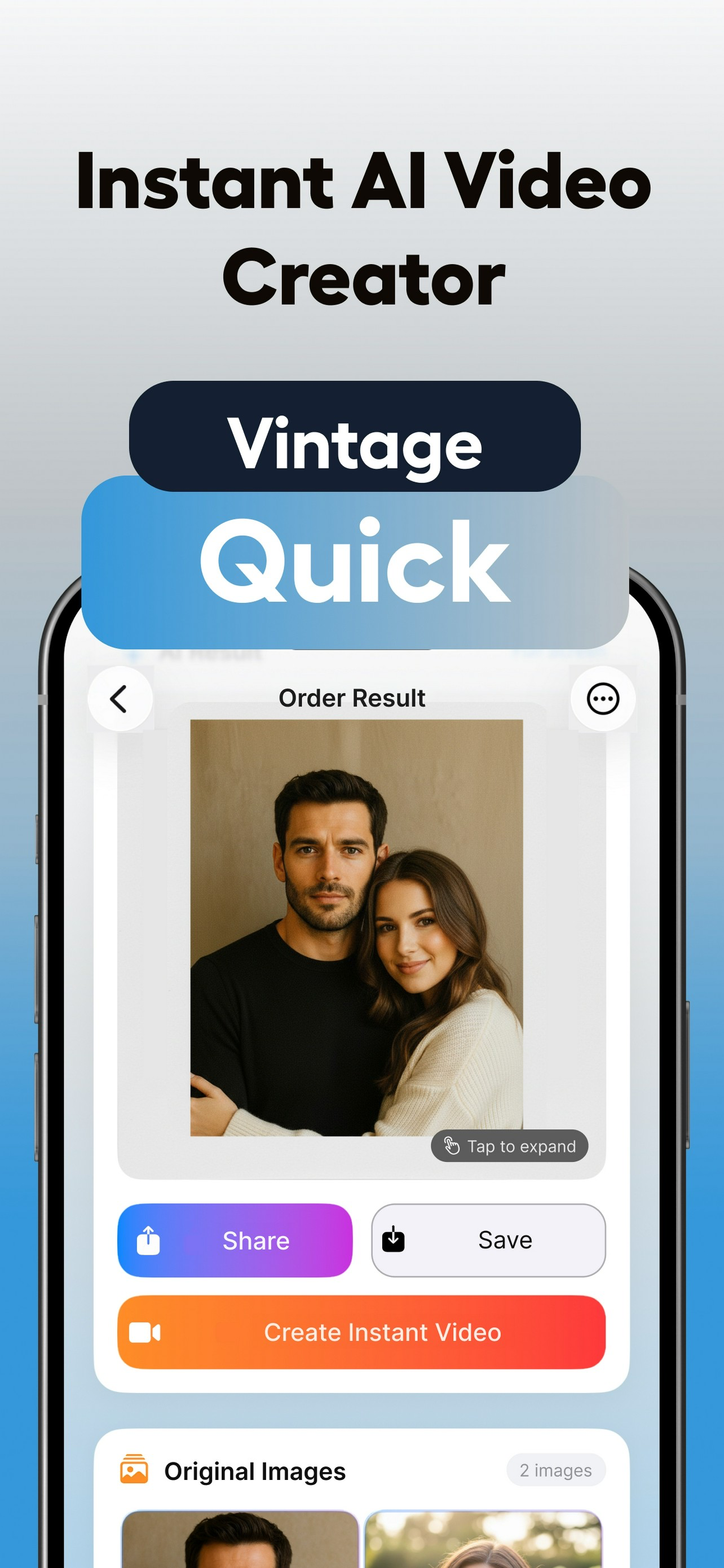 Instant AI Cam - Retro Photos screenshot 2