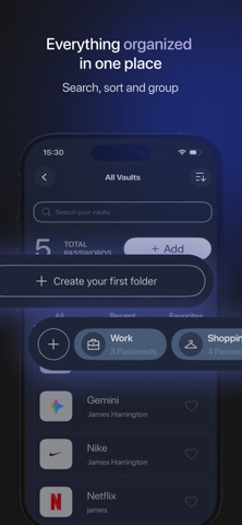 Sequreio: Password Manager iPhone screenshot