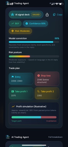 AI Trading Agent Screenshot 4 of 8