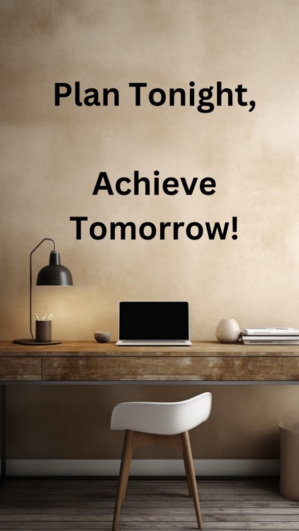 Day Planner: Do it tomorrow