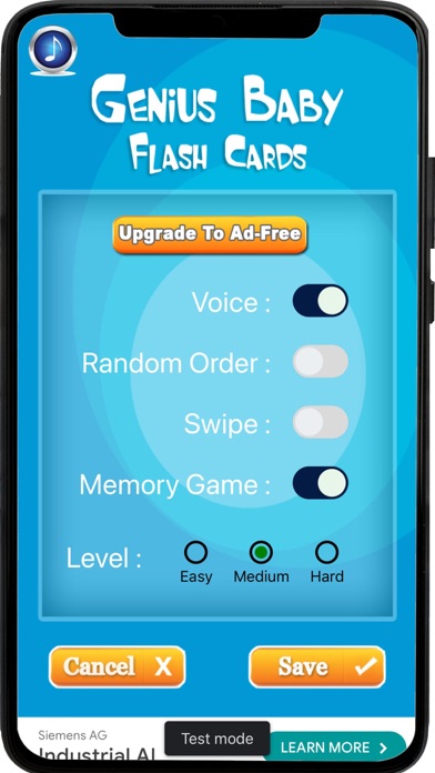 Genius Baby Flash Cards Screenshot