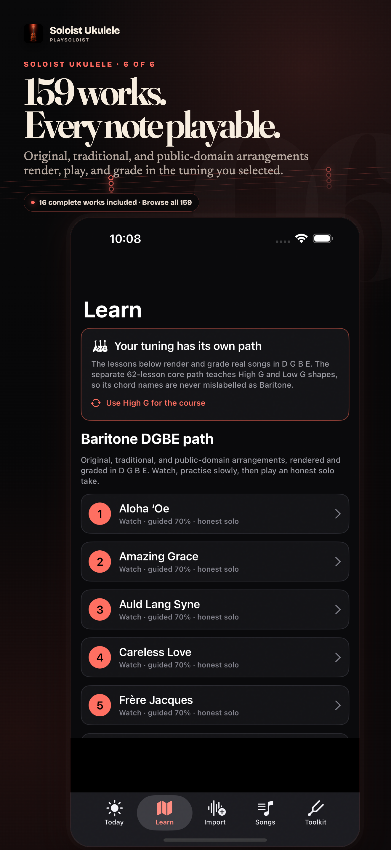 Soloist Ukulele: Chords & Tabs screenshot 6