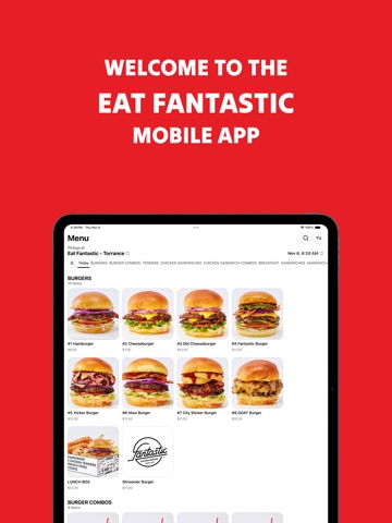 Eat Fantastic - Order Now iPad screenshot