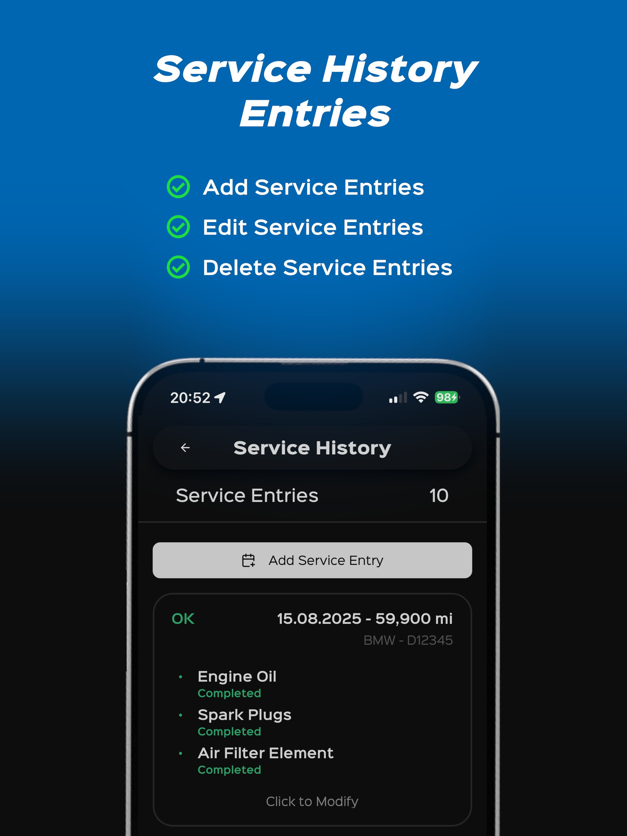 BimmerManager screenshot 5