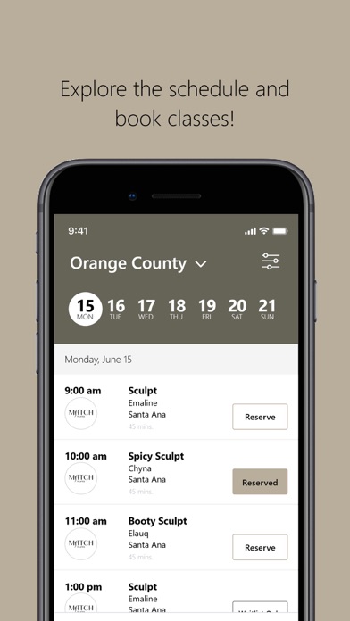Match Pilates iPhone screenshot 3 - Health & Fitness app