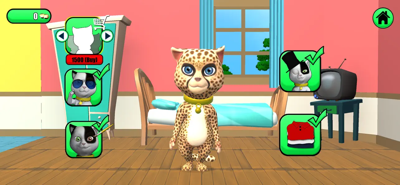 Screenshot #2 pour Talking Baby Cat Max Pet Games