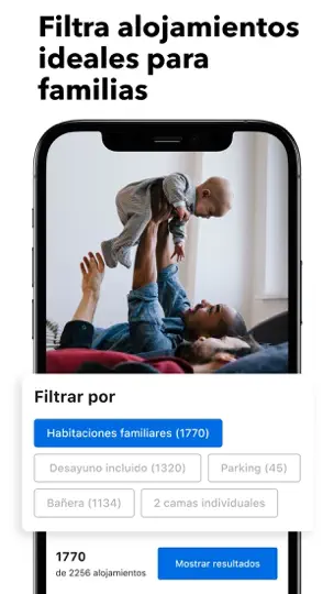 Captura de pantalla de Booking.com - Ofertas De Viaje en iPhone 3
