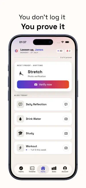 Forge: Proof Habits screenshot 1