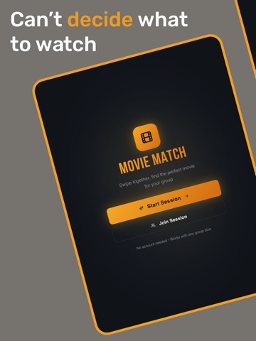Movie Matchup iPad screenshot