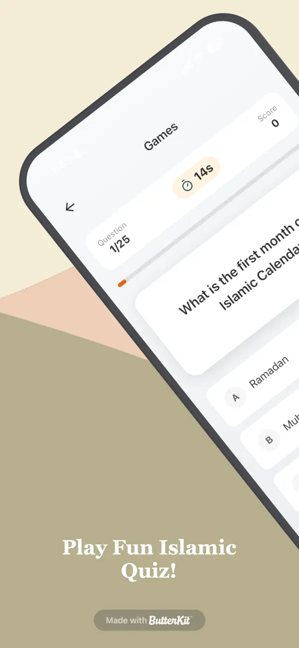 #6. JF Mosque (iOS) Av: Safery Hossain