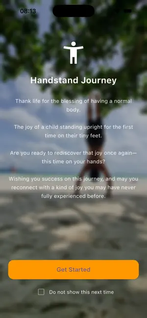 Handstand Practice screenshot 1