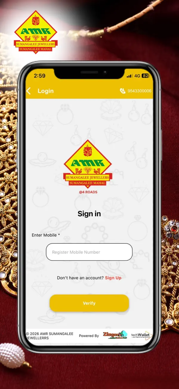 Screenshot #1 pour AMR Sumangalee Jewellers