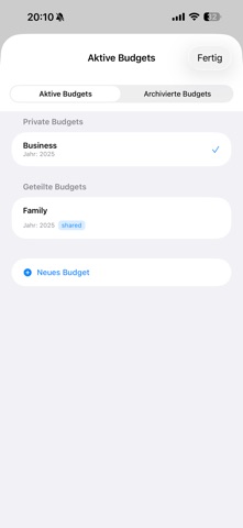 easy budget: shared Screenshot 4 of 4
