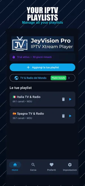 JeyVision Pro: Player IPTV screenshot 1