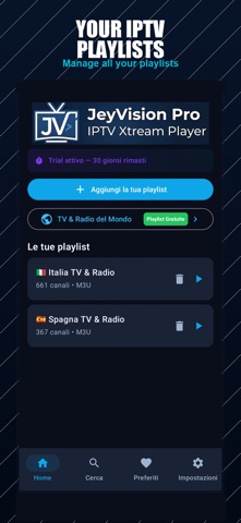 JeyVision Pro: Player IPTV Screenshot 1 of 8